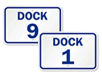 Loading-Dock-Number-ID-Signs